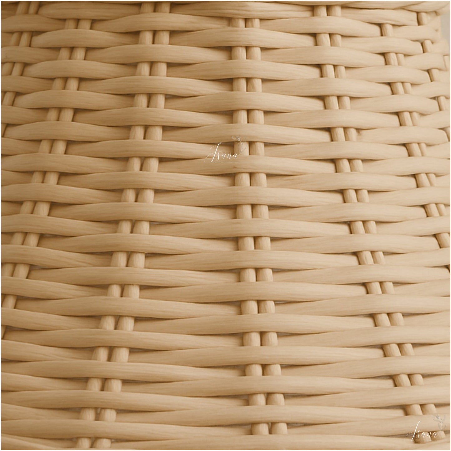 ISANA Vana Handwoven Rattan Cane Pendant Light