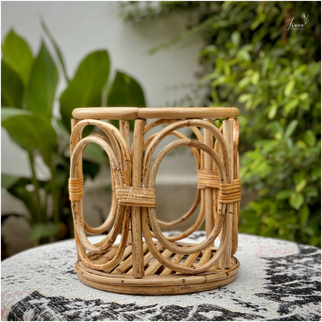 ISANA Nivya Decorative Rattan Planter