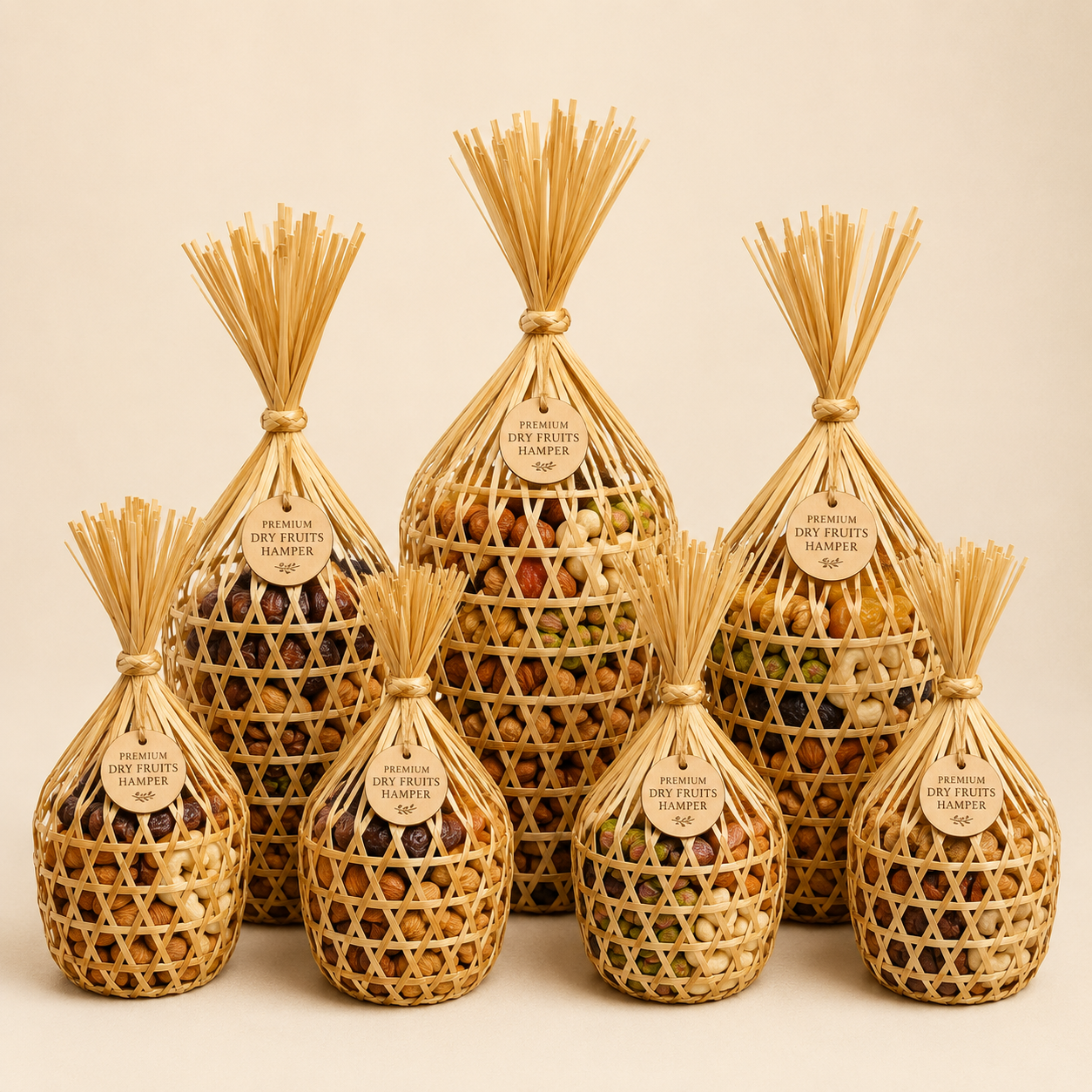 Bamboo Potli Gift Bags — Luxury Gifting, Naturally Woven