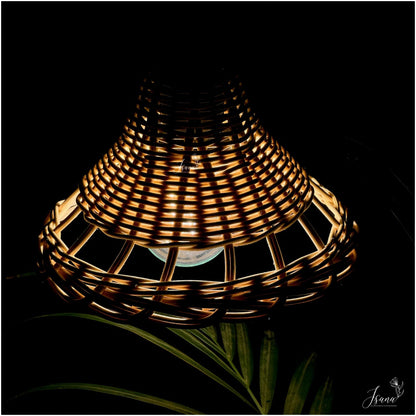 Cane Hanging Lampshade
