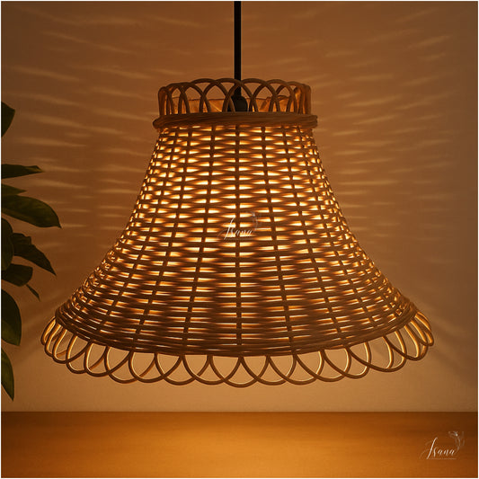 Cane Hanging Lampshade