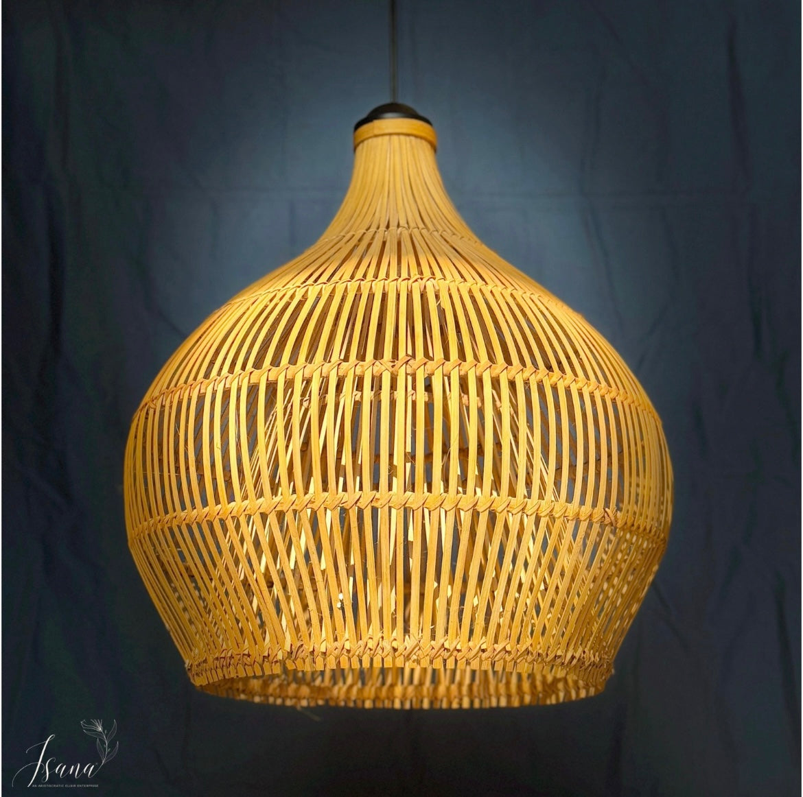 Rattan look Lampshade - (Without Electrical Accessories)