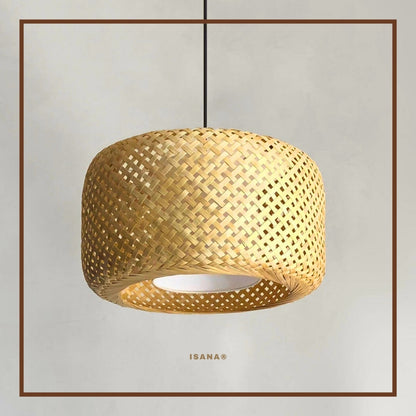 Hanging Natural Lampshade - With Diffuser Sheet (Without Electrical Accessories)