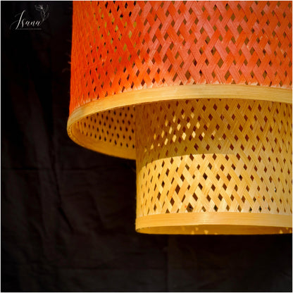 Double layer Lampshade - Outer layer Color (Without Electrical Accessories)