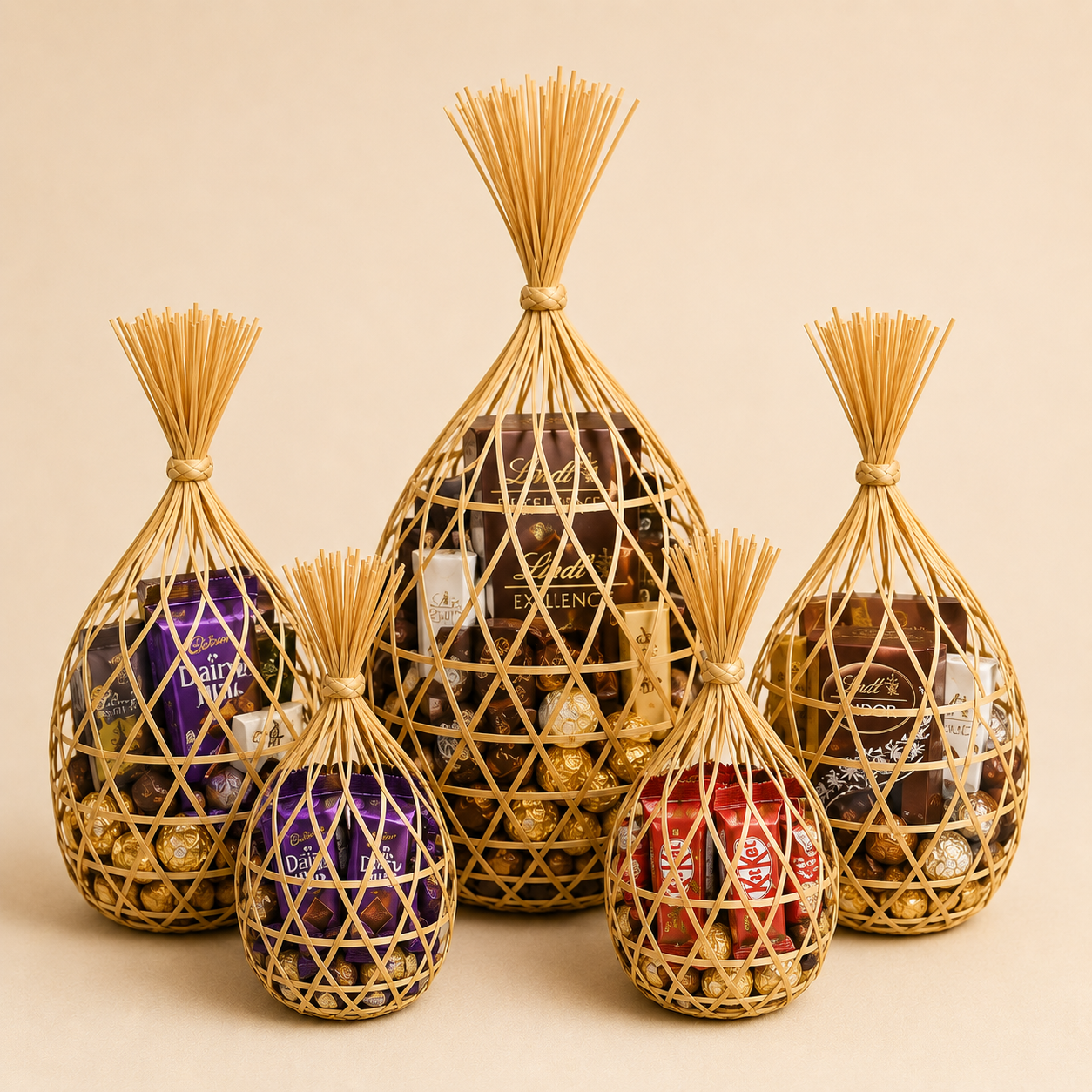 Bamboo Potli Gift Bags — Luxury Gifting, Naturally Woven