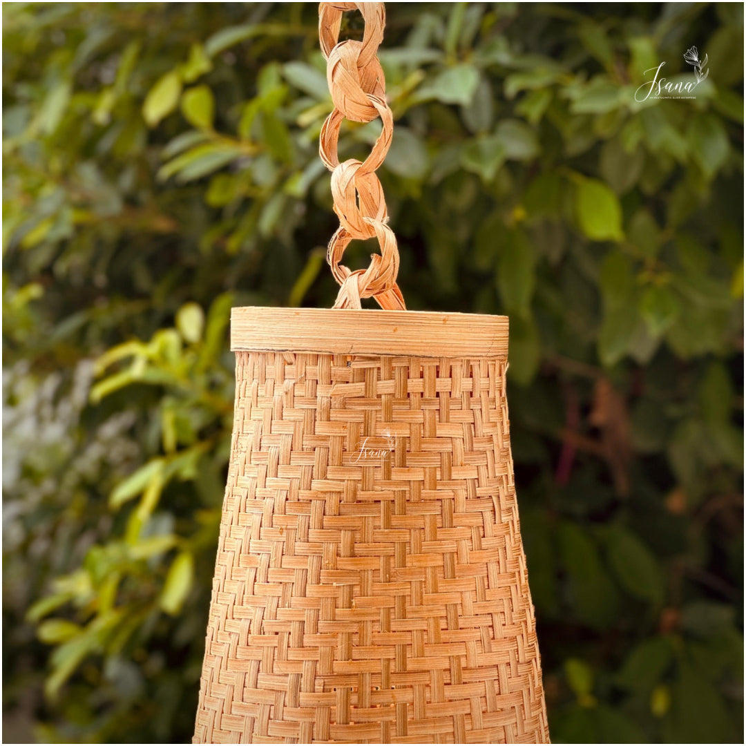 Hanging Natural Lampshade (Without Electrical Accessories)