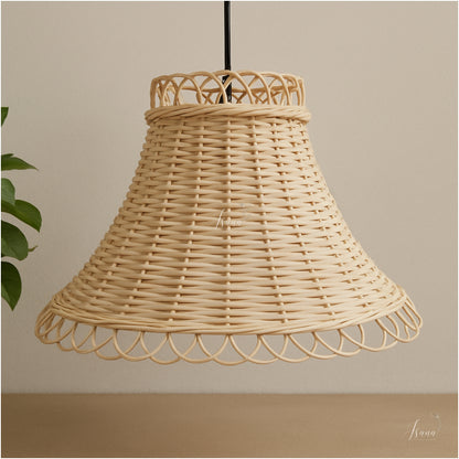 Cane Hanging Lampshade