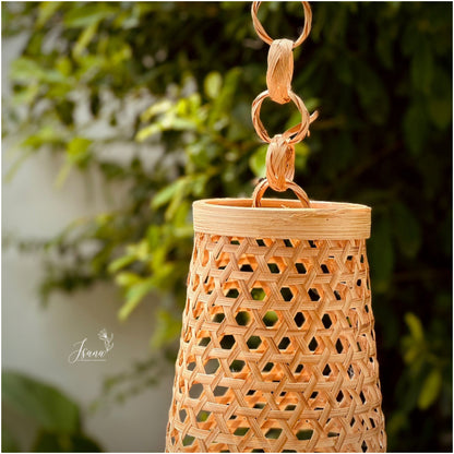 Hanging Natural Lampshade (Without Electrical Accessories)