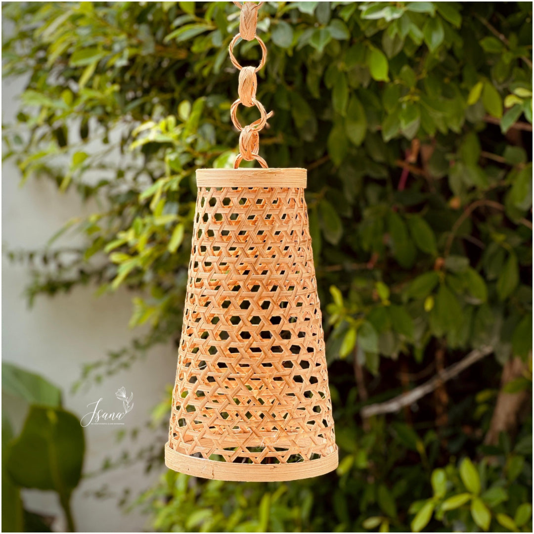 Hanging Natural Lampshade (Without Electrical Accessories)