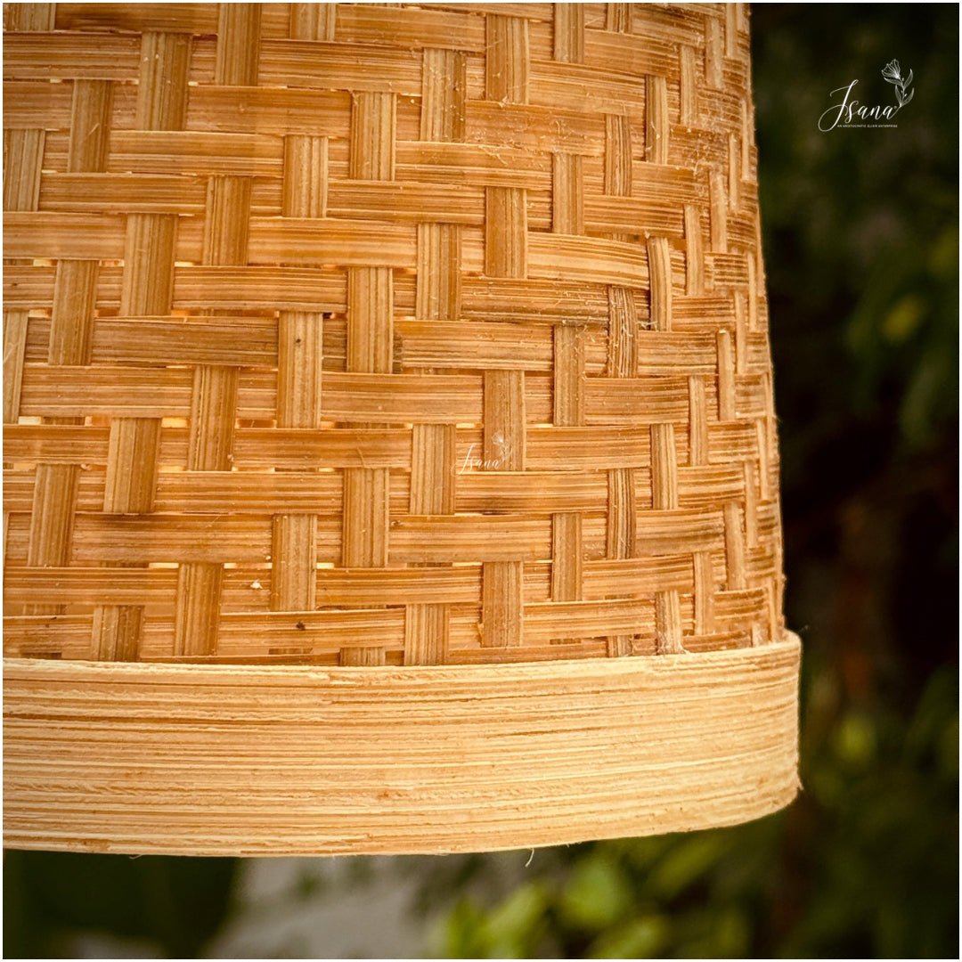 Hanging Natural Lampshade (Without Electrical Accessories)