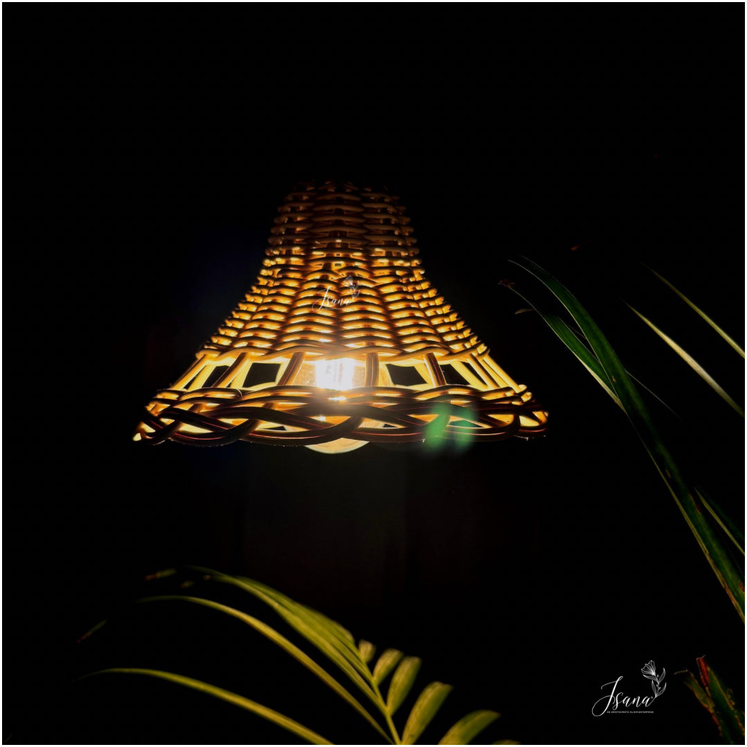 Cane Hanging Lampshade