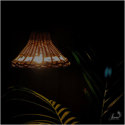 Cane Hanging Lampshade