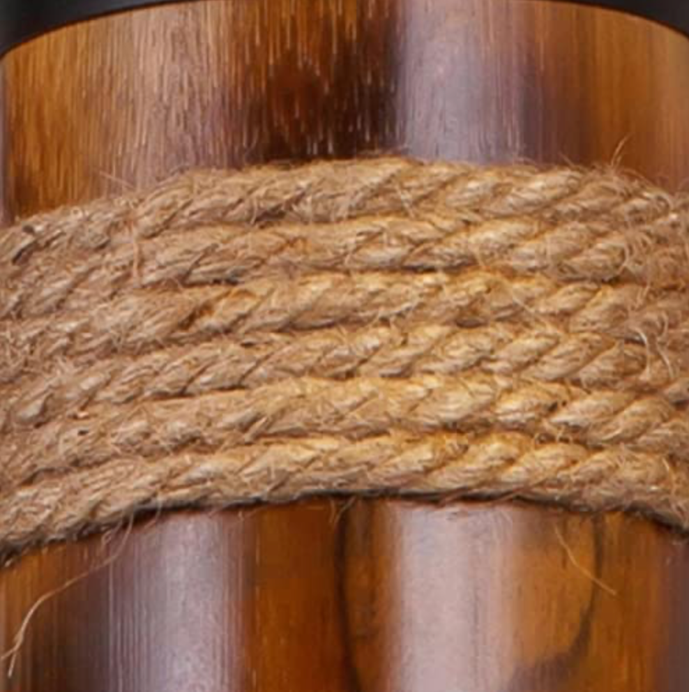 Bamboo Hanging Vertical Lampshade (With Electrical Accessories)