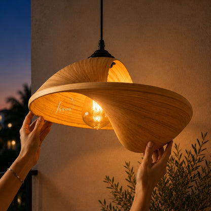 ISANA® Infinity Bamboo Lampshade
