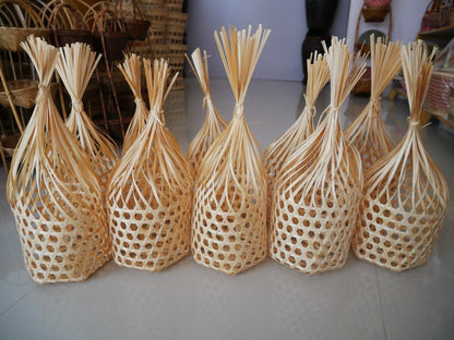 Bamboo Potli Gift Bags — Luxury Gifting, Naturally Woven