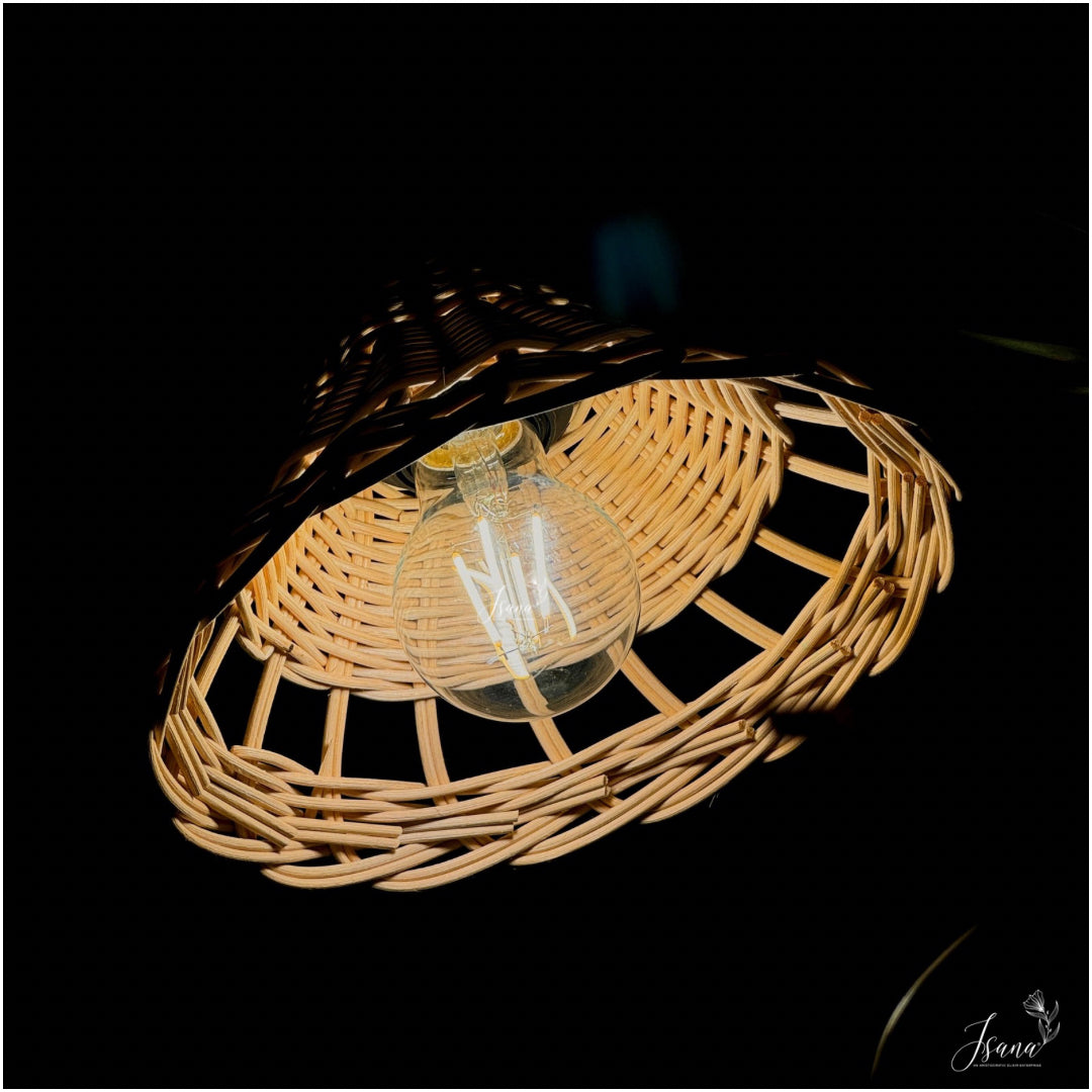 Cane Hanging Lampshade