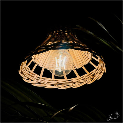 Cane Hanging Lampshade