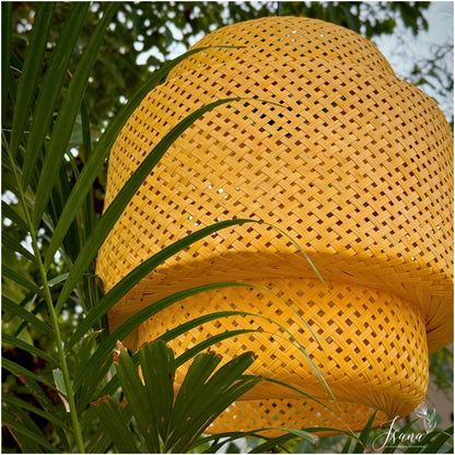 Three Stage Lampshade - Natural (Without Electrical Accessories)