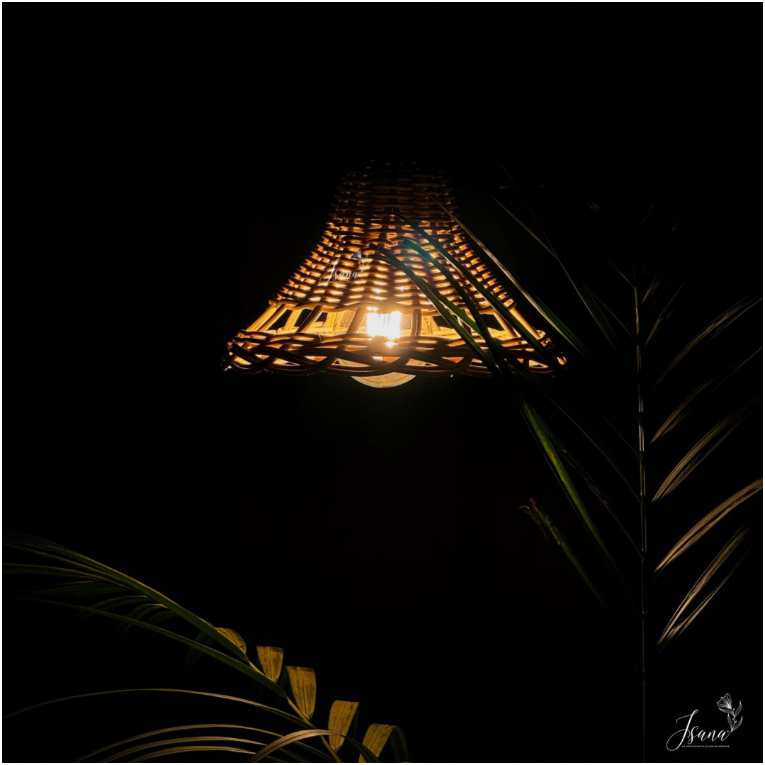 Cane Hanging Lampshade