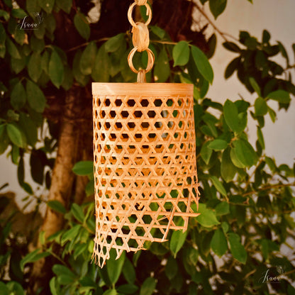 Isana PetiteBloom – Mini Bamboo Hanging Lamp (IBL 208)