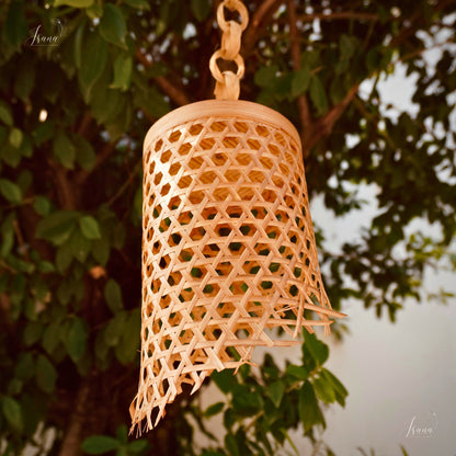 Isana PetiteBloom – Mini Bamboo Hanging Lamp (IBL 208)