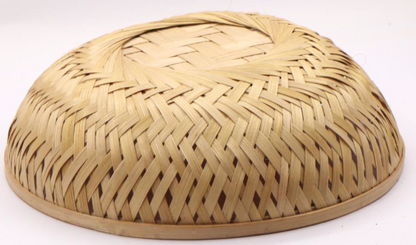Vanya Round Bamboo Basket – Handwoven Multipurpose Basket