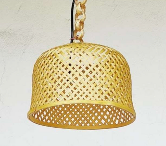 Hanging Natural Lampshade (Without Electrical Accessories)