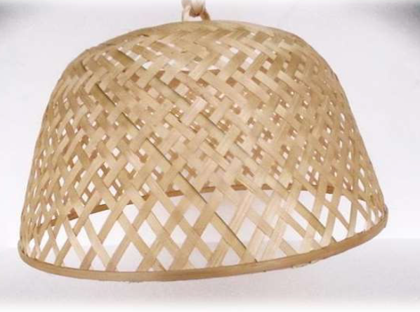 Hanging Natural Lampshade (Without Electrical Accessories)