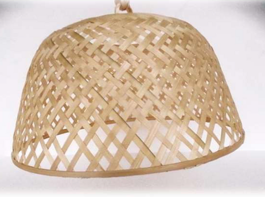 Hanging Natural Lampshade (Without Electrical Accessories)