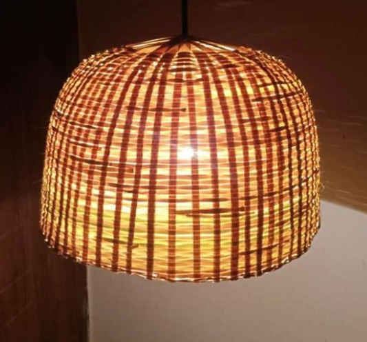 Hanging Natural Lampshade (Without Electrical Accessories)