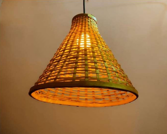 Hanging Natural Lampshade (Without Electrical Accessories)