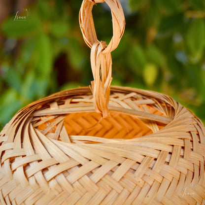 Isana BellaDome – Natural Bell Bamboo Lampshade