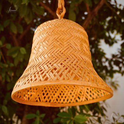 Isana BellaDome – Natural Bell Bamboo Lampshade