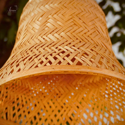 Isana BellaDome – Natural Bell Bamboo Lampshade