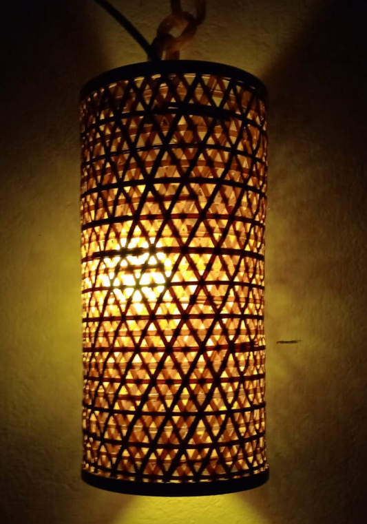 Hanging Lampshade - Natural (Without Electrical Accessories)