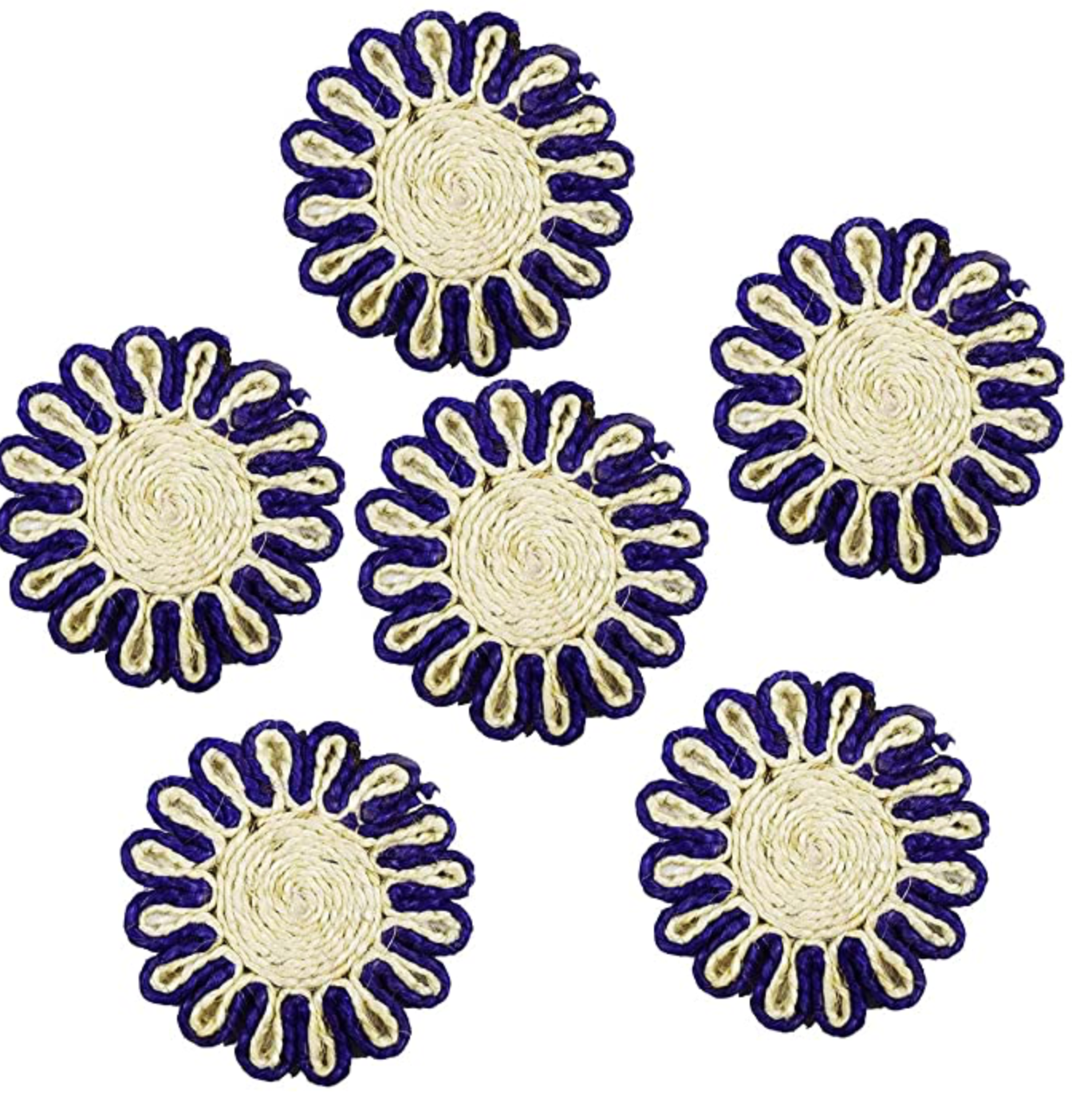 Jute Charm Coaster – 4.5" Handwoven Eco-Elegance
