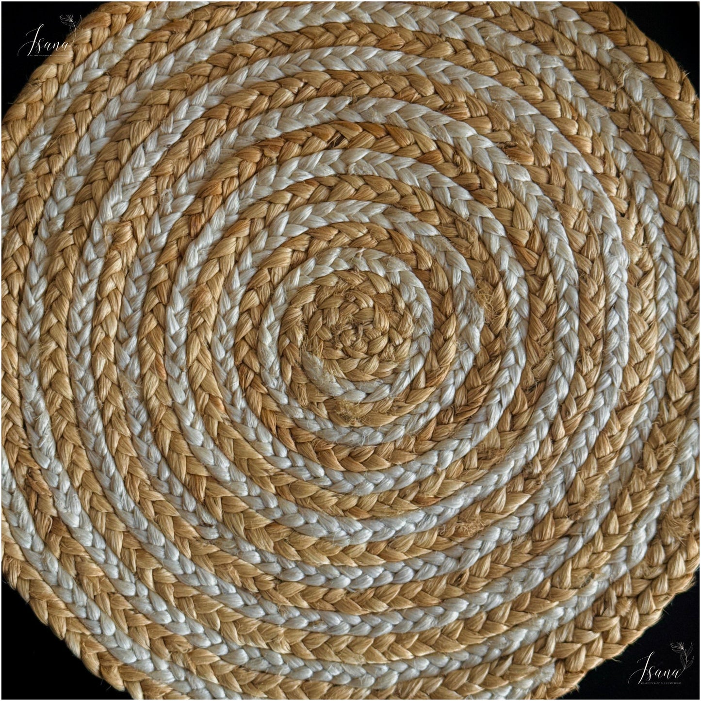 TARAH – Handwoven Round Jute Placemat