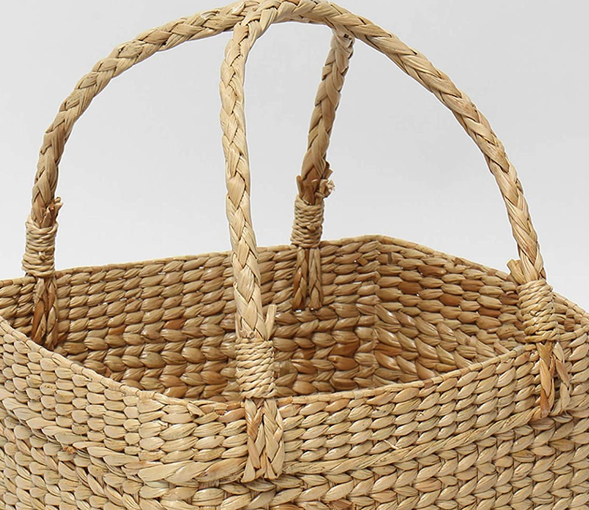 Kauna Grass Hamper Basket – Handwoven Multi-Use Basket