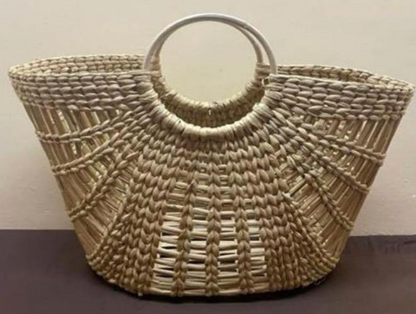 Kauna Meadow Weave Basket Bag – Handcrafted Eco Tote