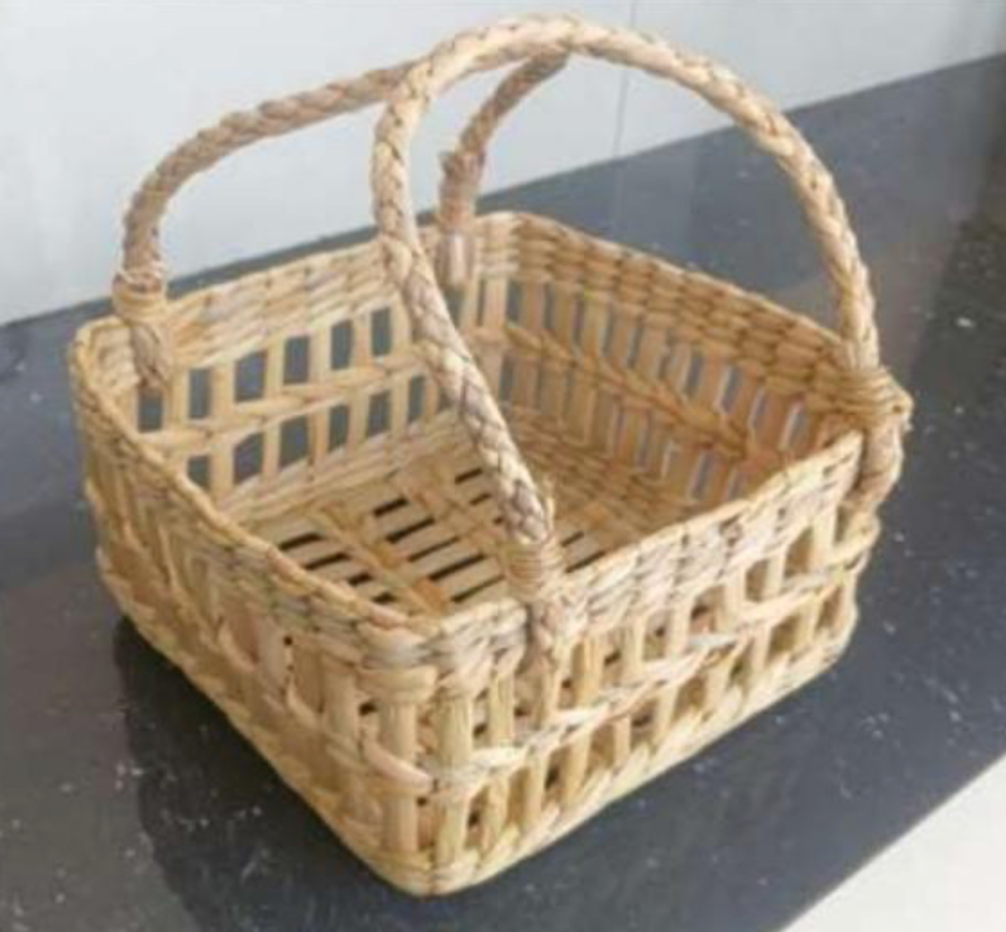 Zira Kauna Utility Basket – Handwoven from Manipur