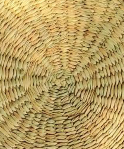 EcoNest Kauna Grass Round Storage Box (Set of 2)