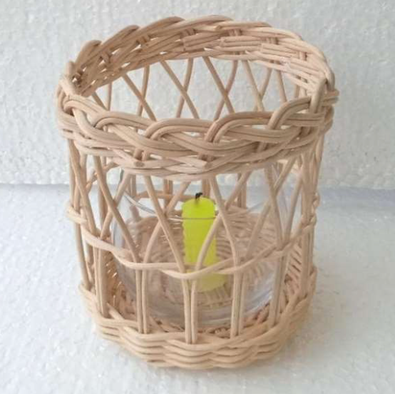 Cane Candle Holder