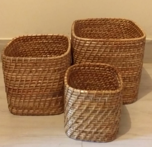Square Planter - Set of 3