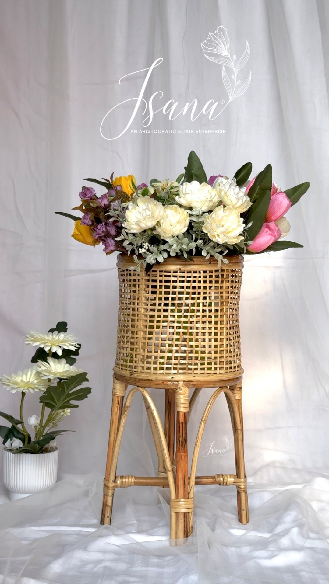 Cane Planter with Stand