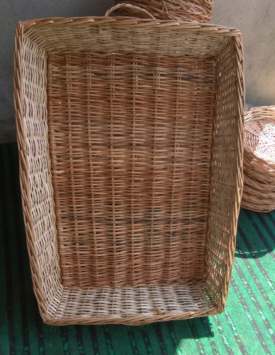 Rustic Willow Rectangular Tray – IWB1