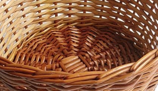 Niva Willow Round Bowl Basket