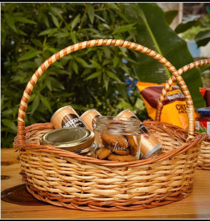 Willow Wave Basket Set – Handcrafted (Set of 3)