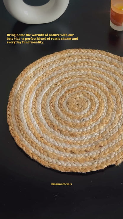 JUVIA Round Jute Placemat